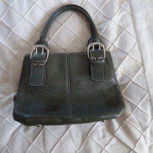 Tignanello Leather Purse Olive Green NWOT